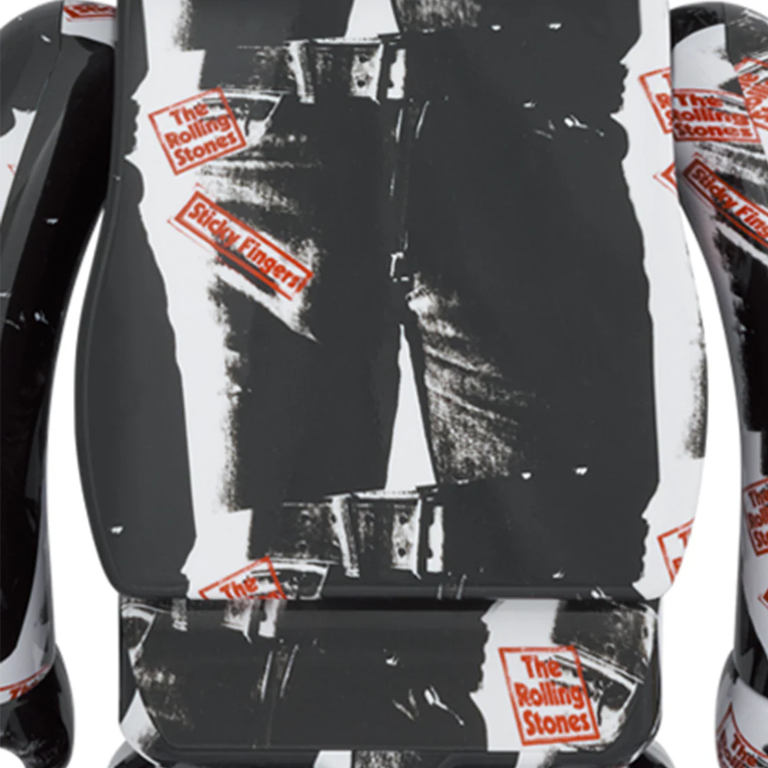 BE@RBRICK Andy Warhol × The Rolling Stones "Sticky Fingers" 100％ & 400％ - Image 3