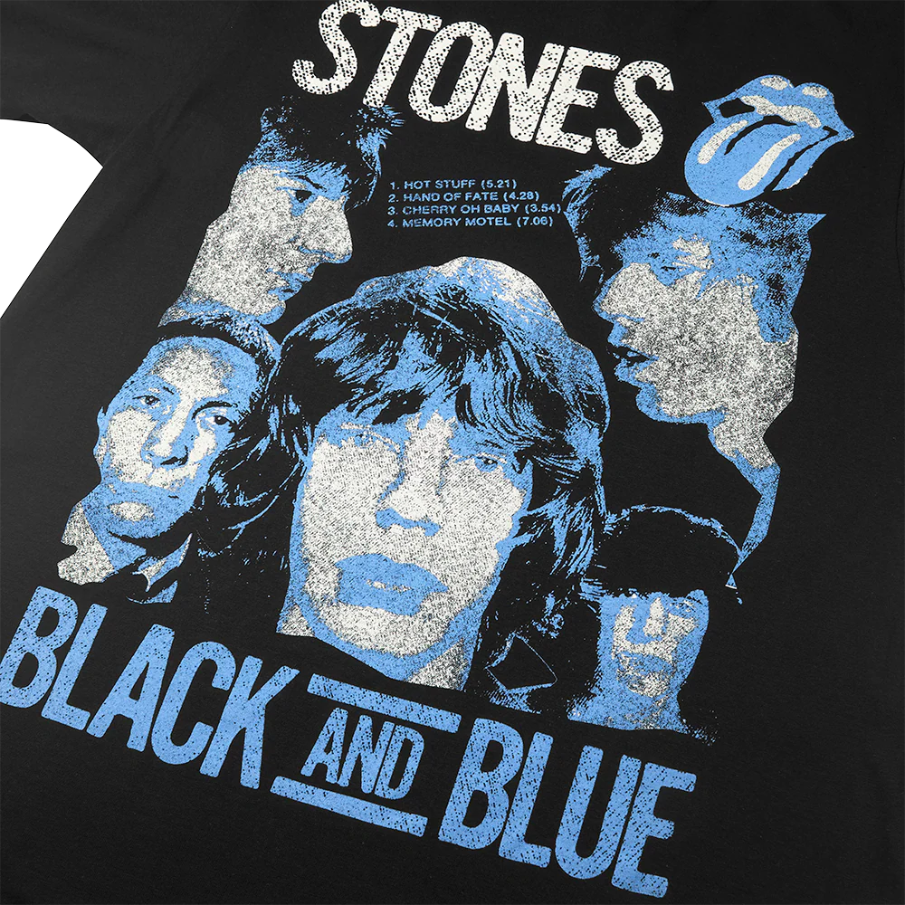 Black and Blue Black Tee - Image 3