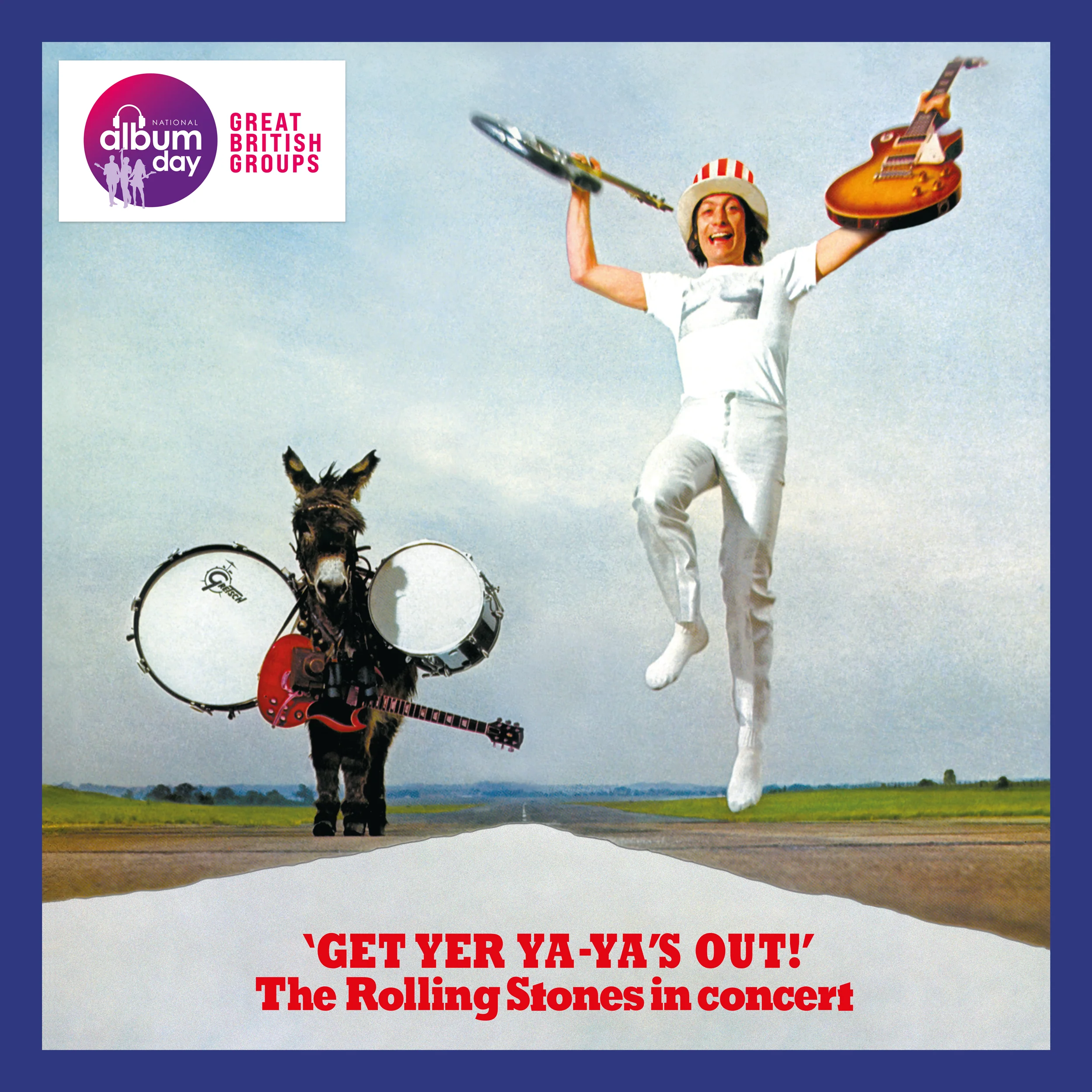 Get Yer Ya-Ya’s Out! Limited Red & White Vinyl LP [NAD24] - Image 2