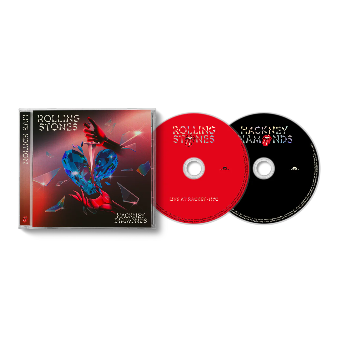 Hackney Diamonds (2CD Live Edition) + T-Shirt - Image 2