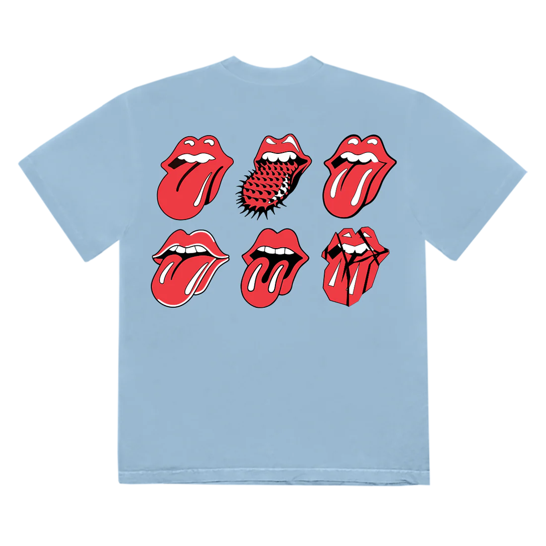Rolling Stones Licks Blue T-shirt - Image 2