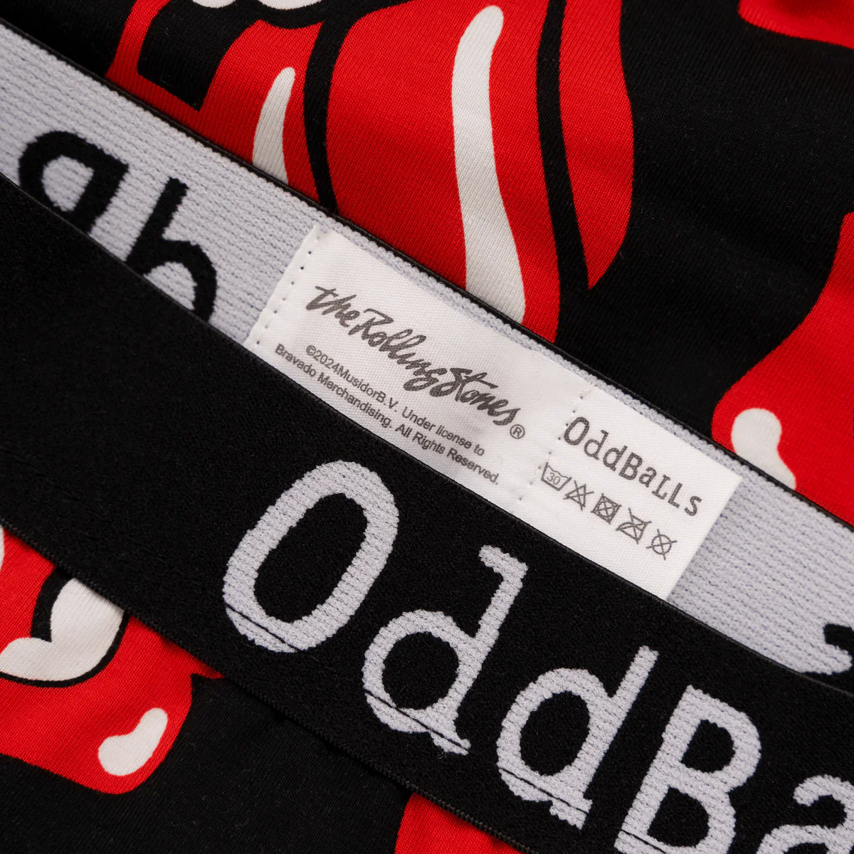 Rolling Stones Tongue - Mens Boxer Shorts - Image 4