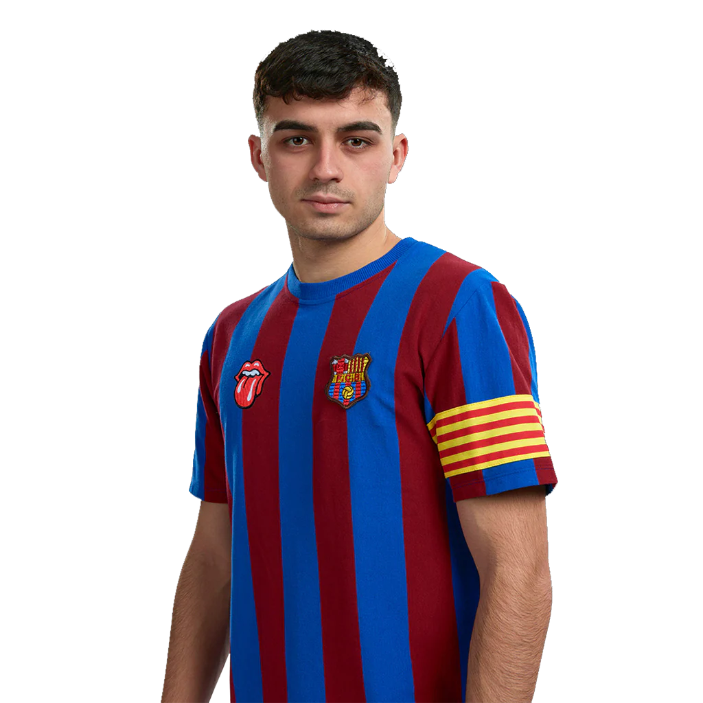 Rolling Stones x FC Barcelona - Vintage Jersey - Image 2