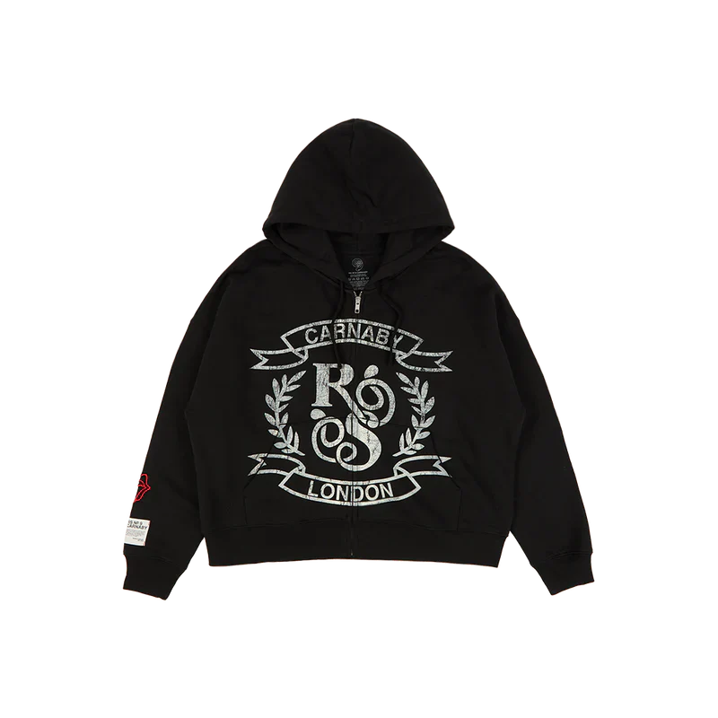 RS NO.9 CREST ZIP UP HOODIE
