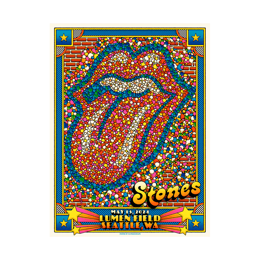 Seattle, WA 2024 Lithograph