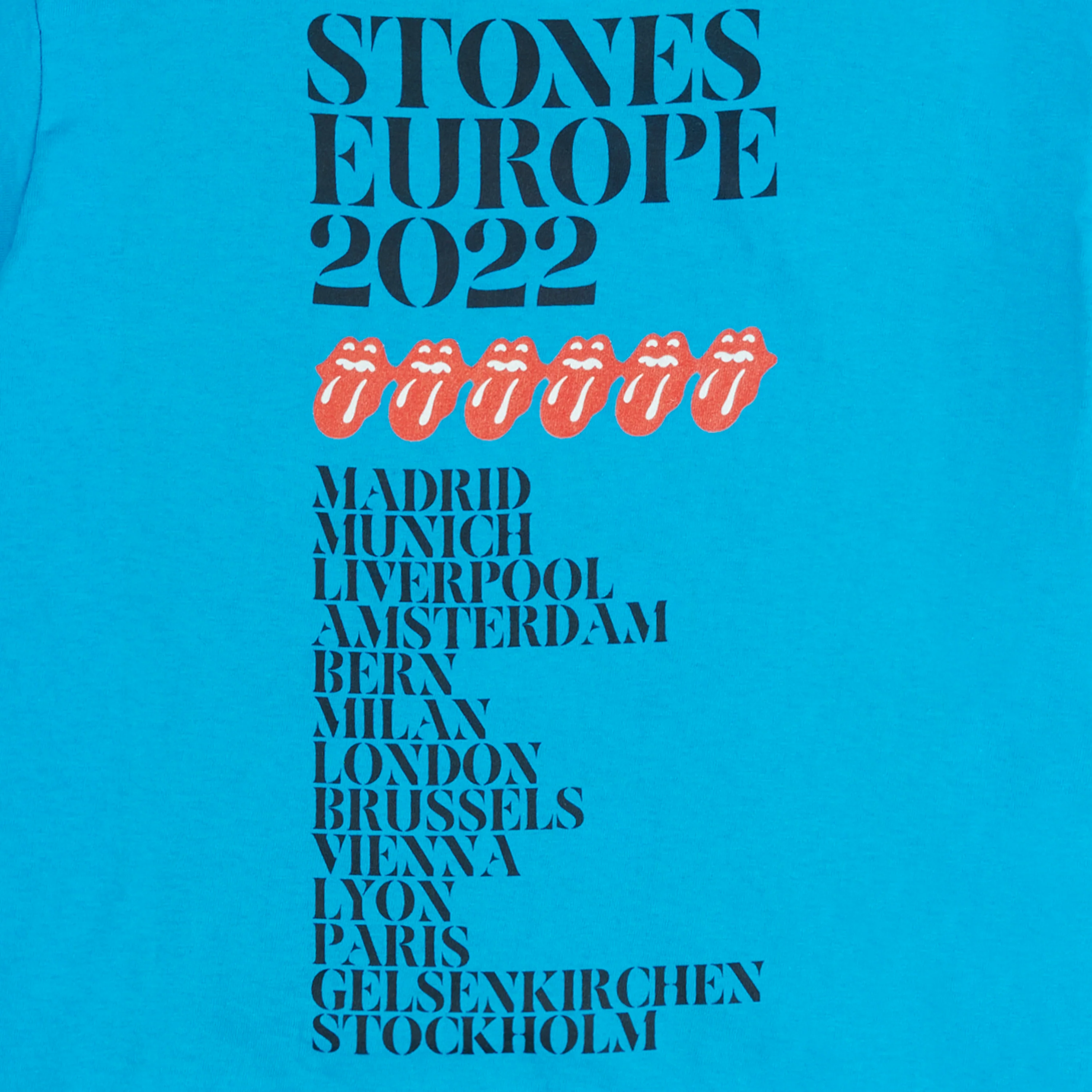 Sixty Cyberdelic Kids Blue Tour T-Shirt - Image 3