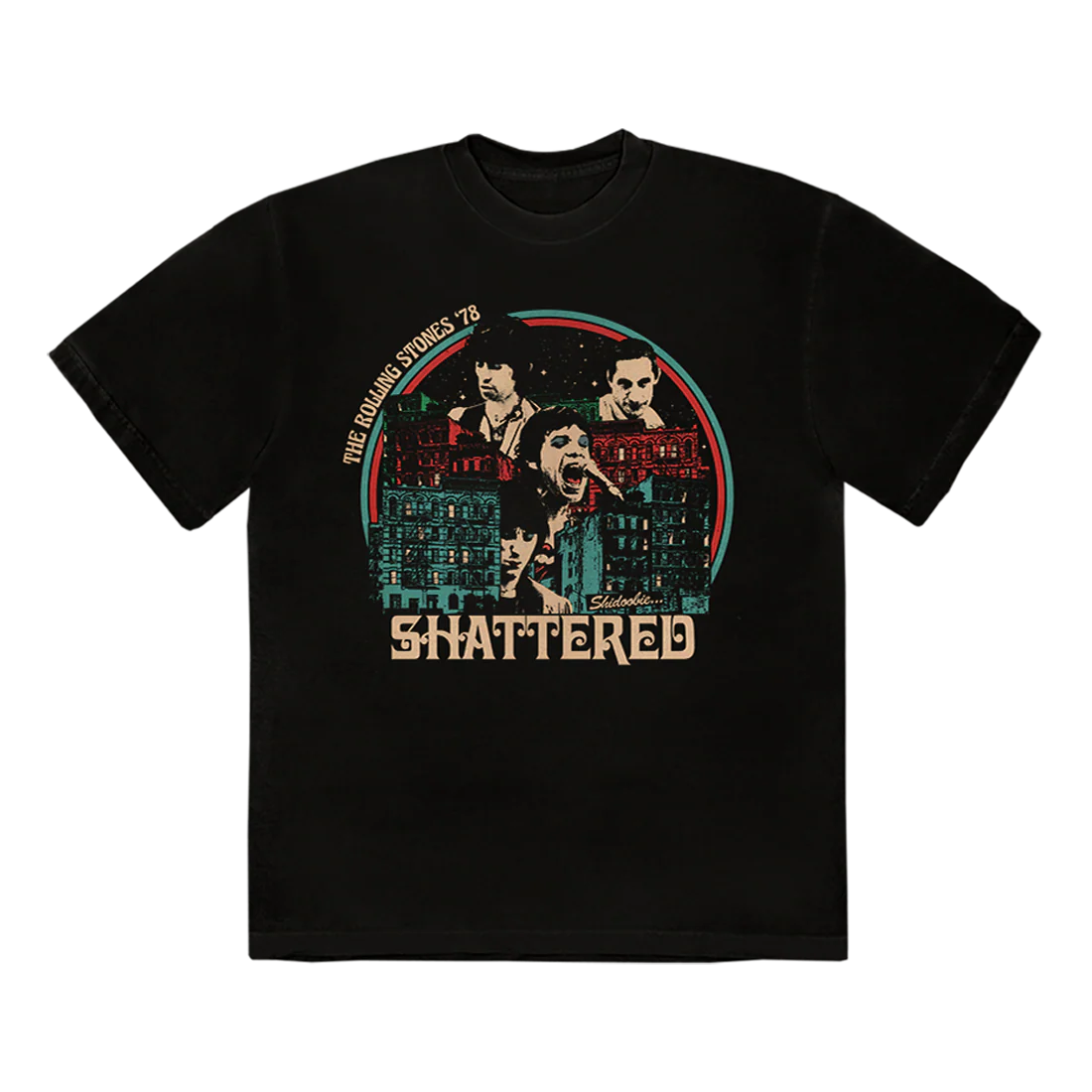 Some Girls Shattered Photo T-Shirt