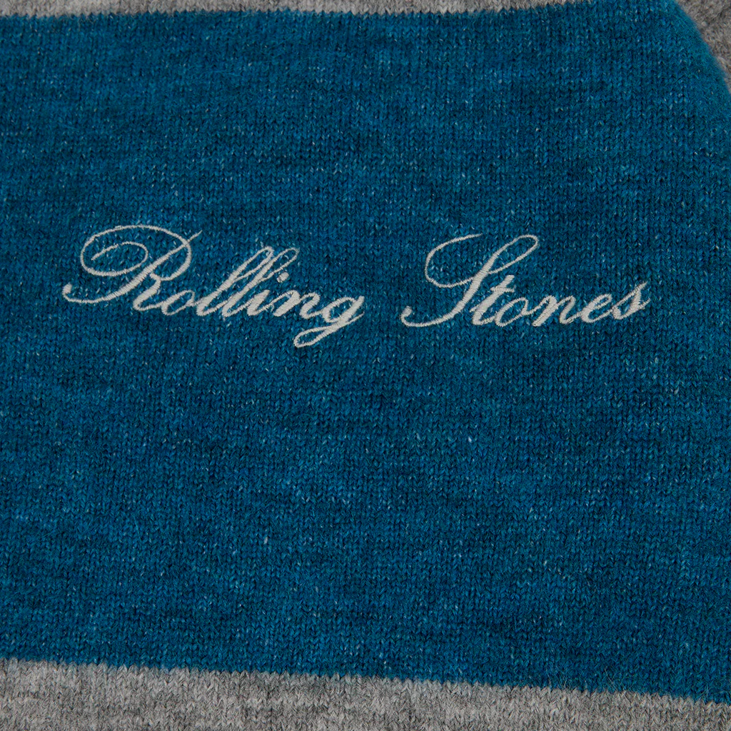 STONES CROPPED KNIT RUGBY JERSEY - Image 4