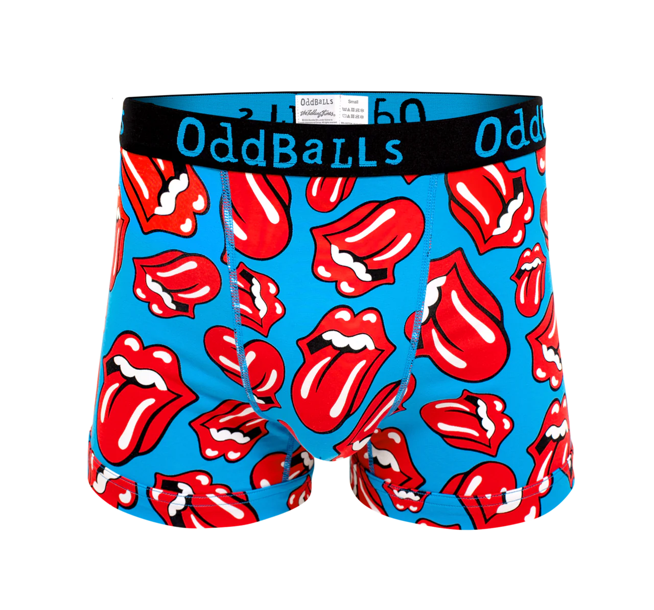 The Rolling Stones - Red - Mens Boxer Shorts
