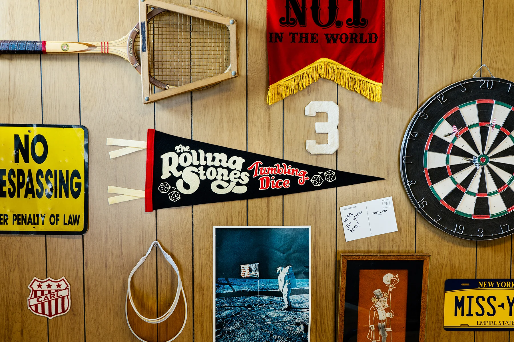 Tumbling Dice Pennant (Black) - Image 3